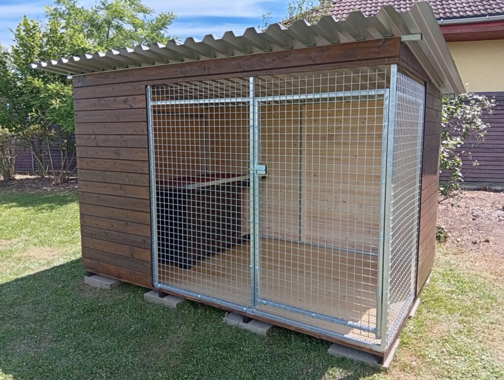 kotec 3x2m, mříže s oky 5x5cm